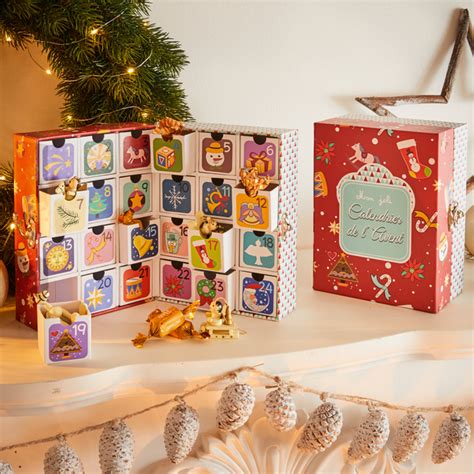 coffret l'avent calendrier